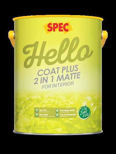 SPEC HELLO COAT PLUS 2 IN 1 MATTE FOR INTERIOR